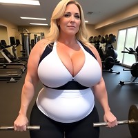 These chubby moms are definitely in need of working  out