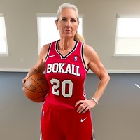 Babes of all ages can play basketball